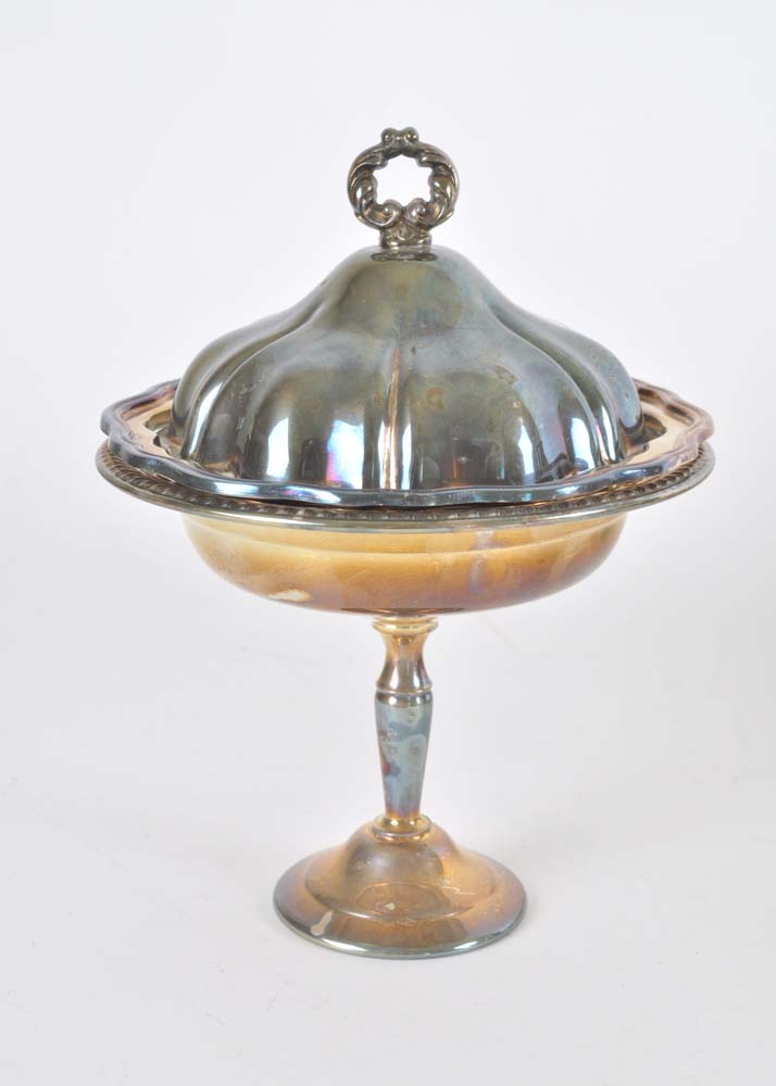 Large Assortment of Silverplate