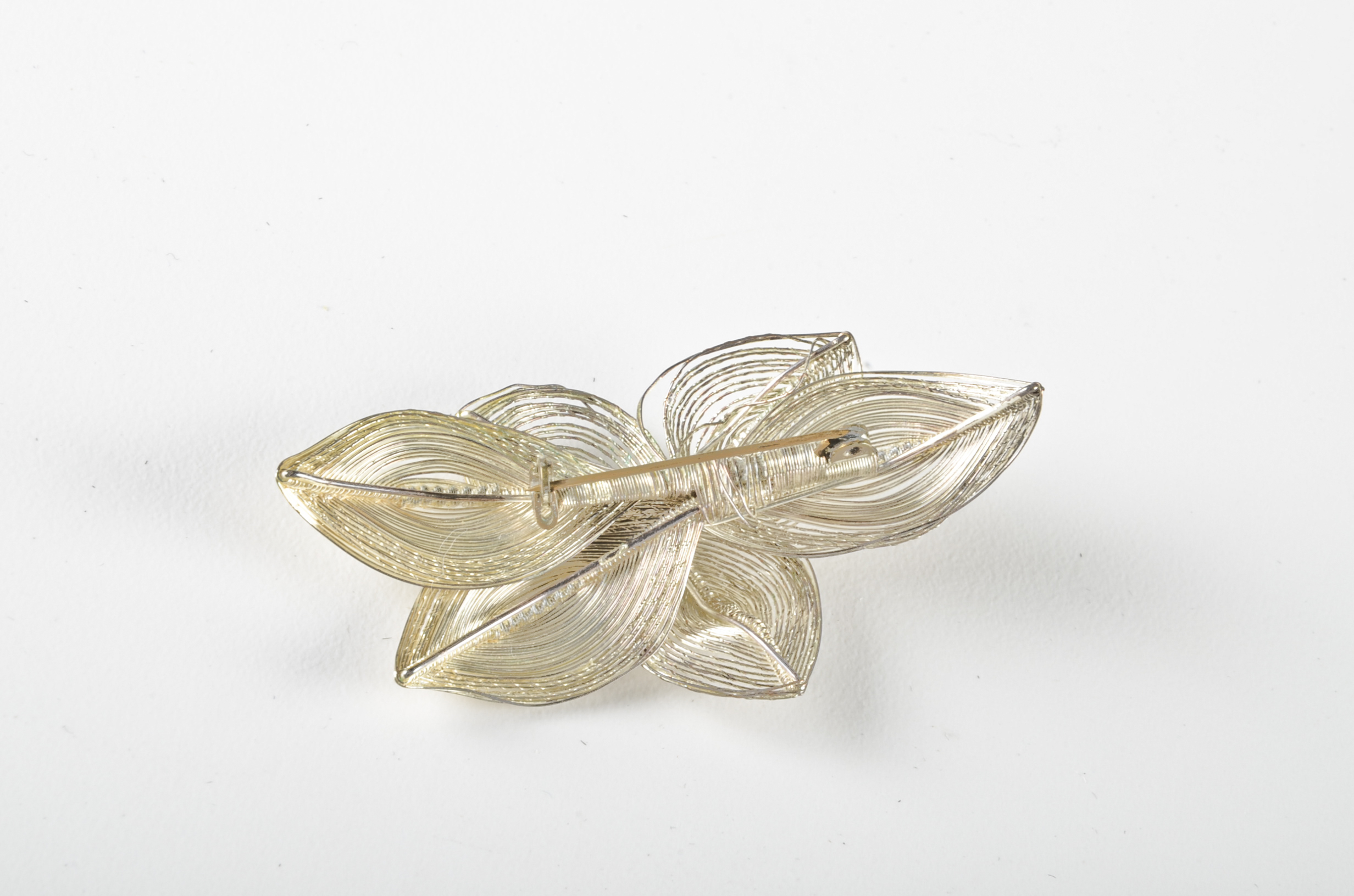 Vintage German Wire Work Demi-Parure and Bolo Tie