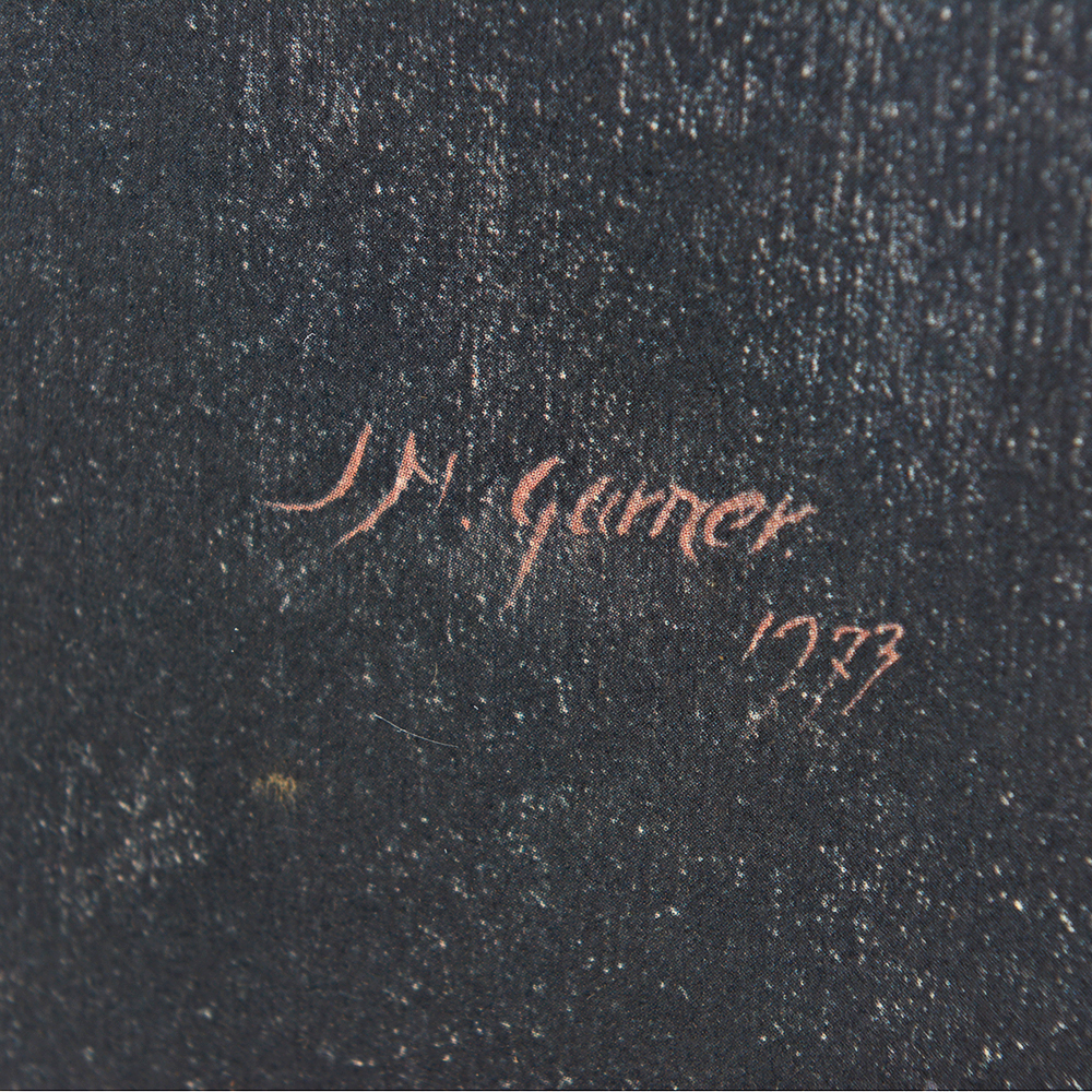 JM Garner Signed Offset Portrait of Nathan Bedford Forrest