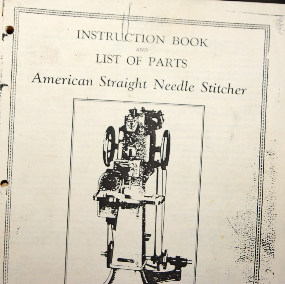 American Straight Needle Heavy Leather Sewing Machine