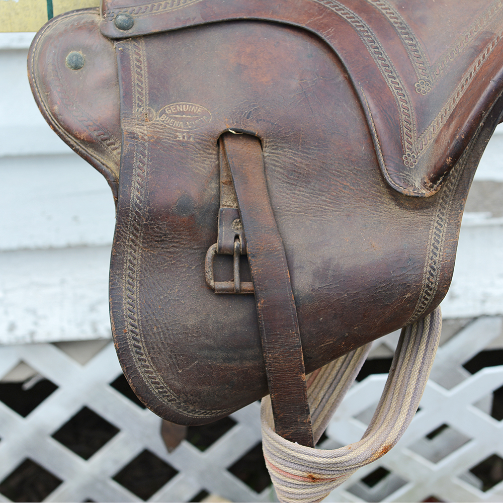 20th Century Buena Vista Plantation Saddle