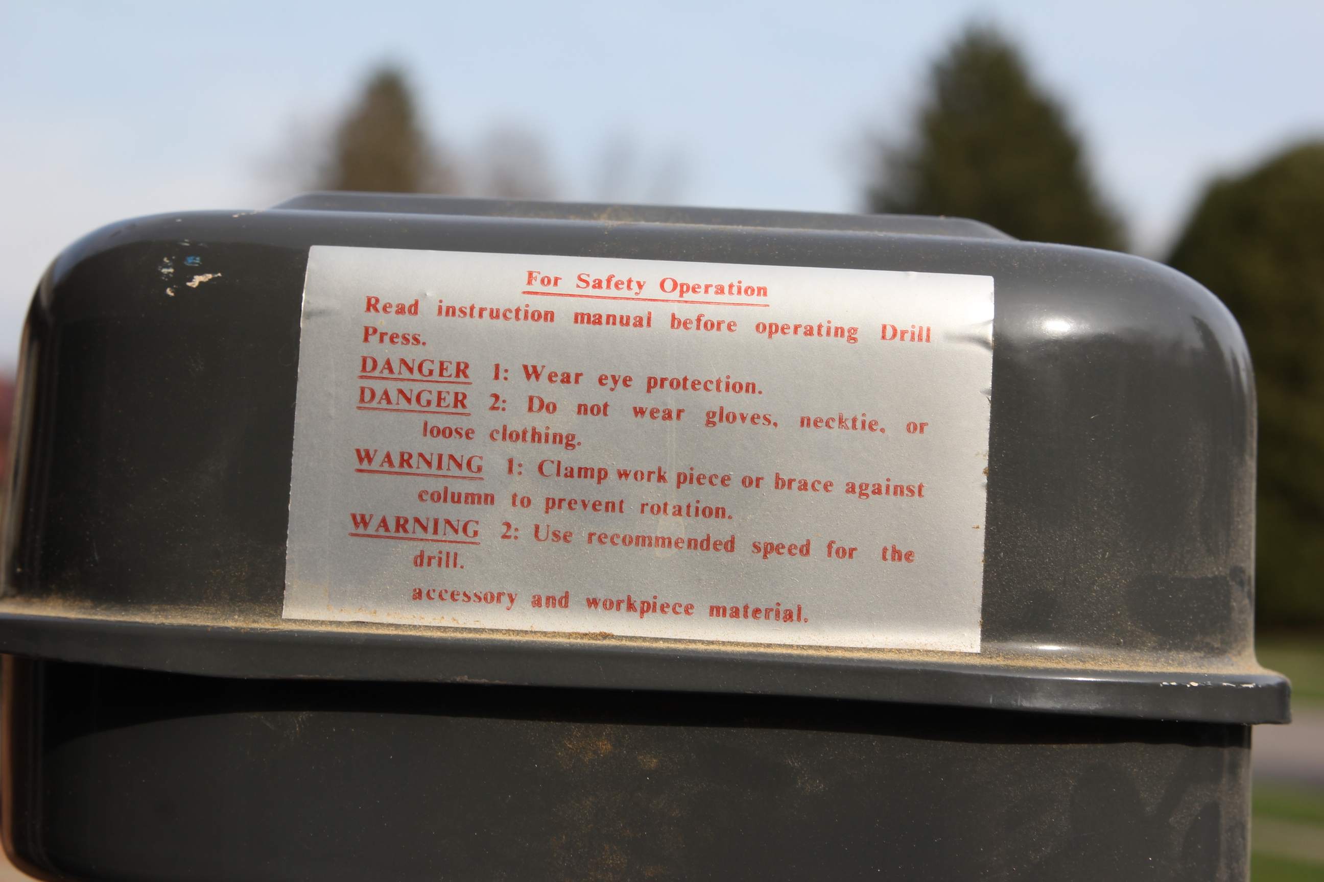 A.M.T. Heavy Duty Floor Drill Press