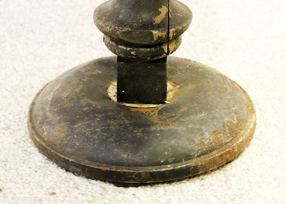 Antique Pine Round Drop-Leaf Table