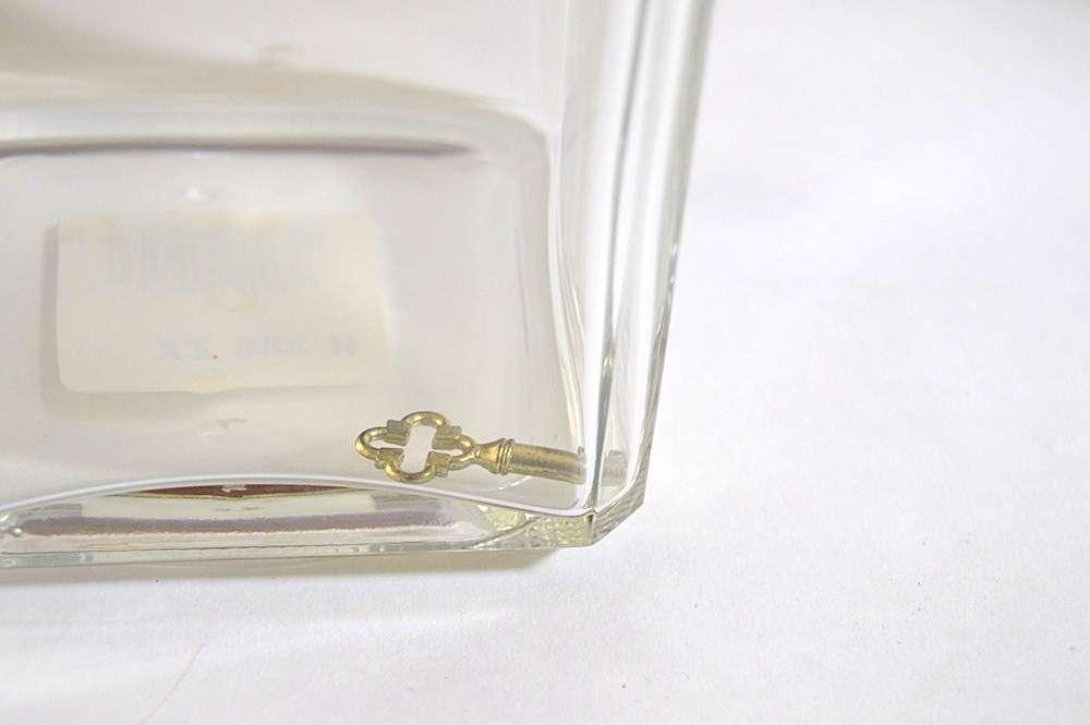 Bartley Collection Mahogany Liquor Cask with Pair of Decanters