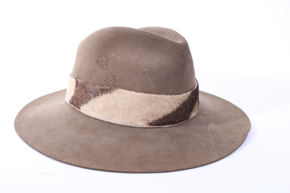 Dorian Safari Hat with Hide Band