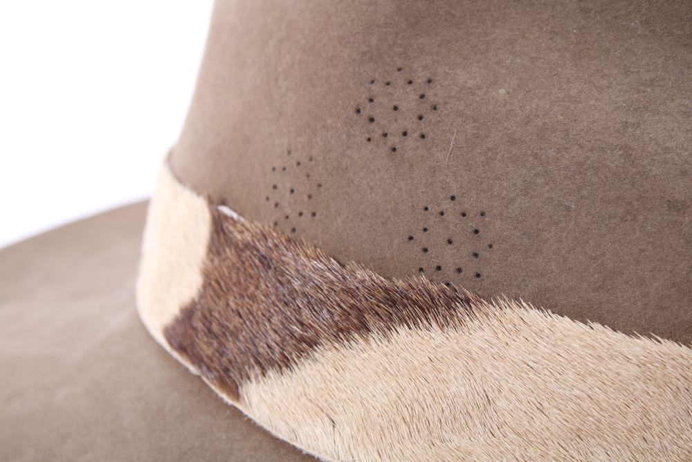 Dorian Safari Hat with Hide Band