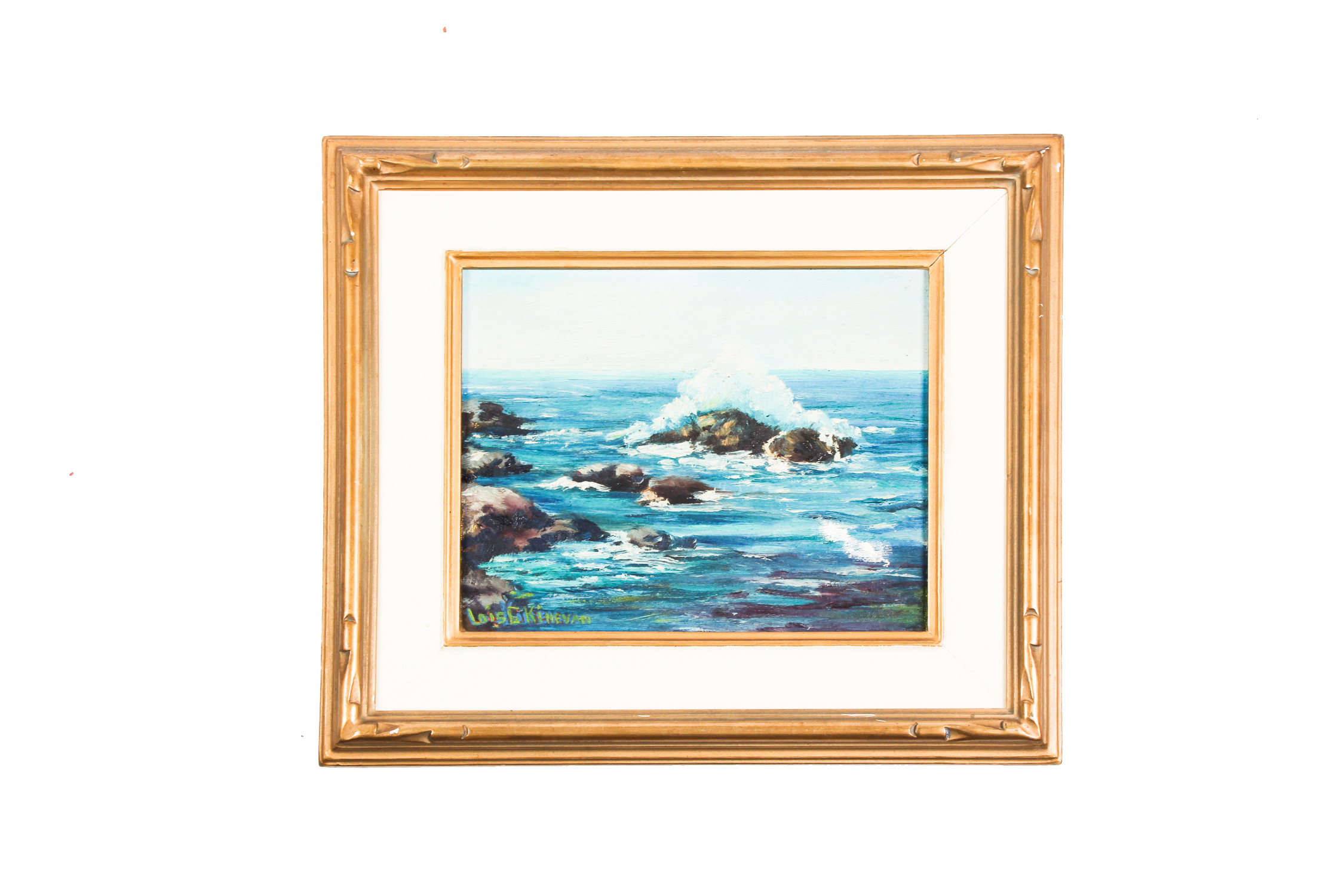 'White Point' by Lois G. Kinevan Original Oil Painting