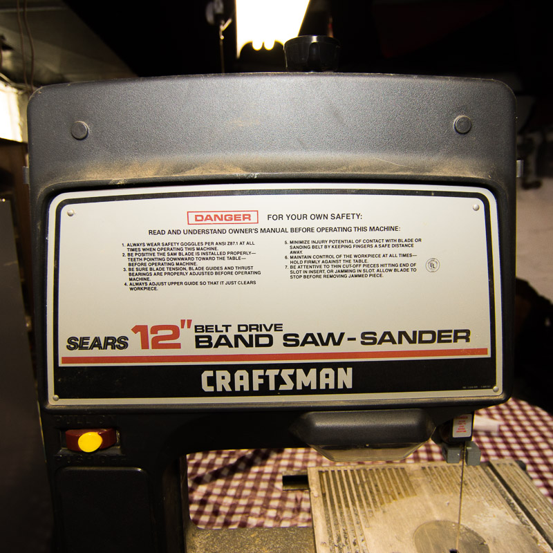 Craftsman 12-Inch Belt Drive Band Saw-Sander
