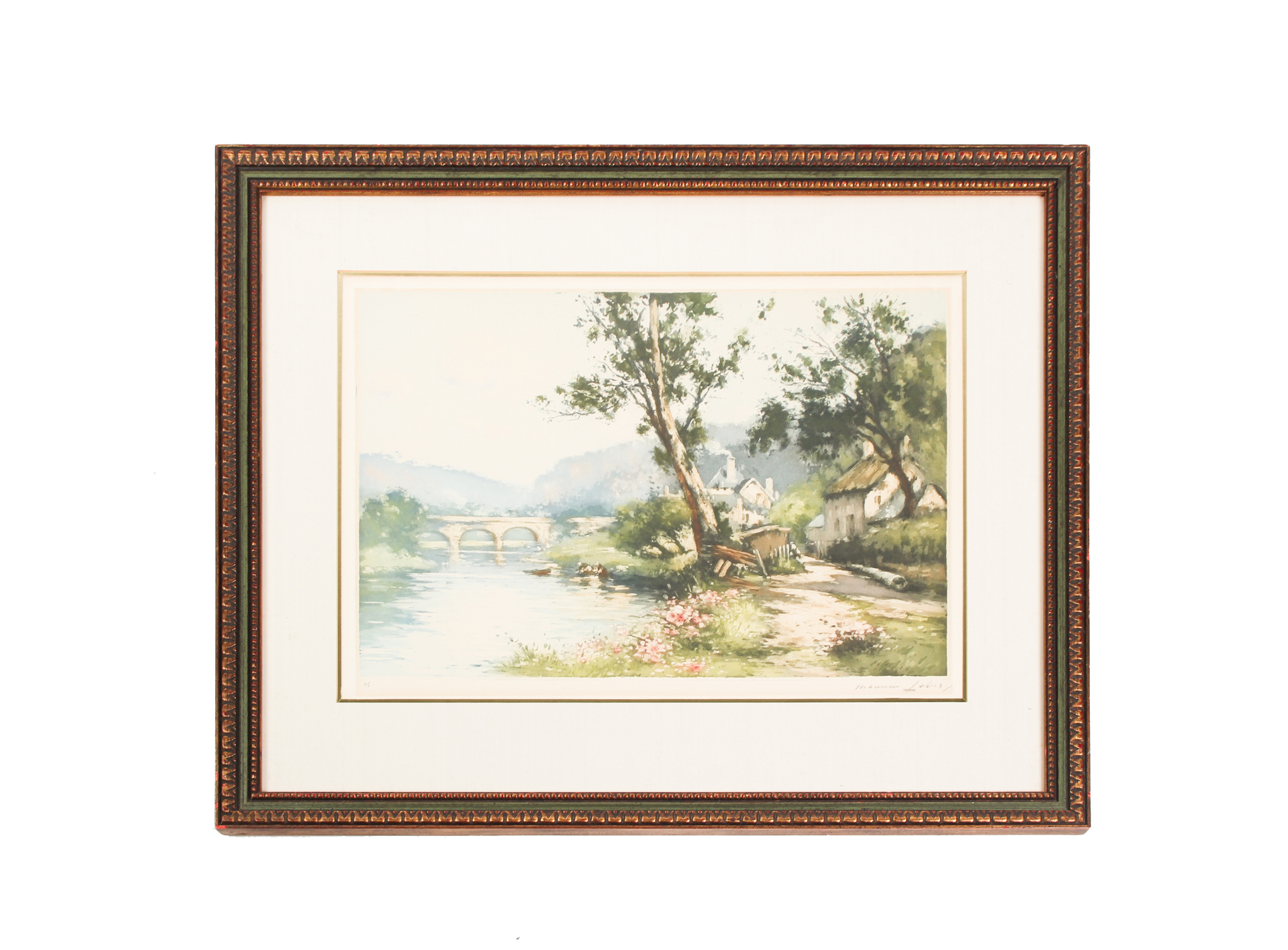 Maurice Levis Original Aquatint Etching