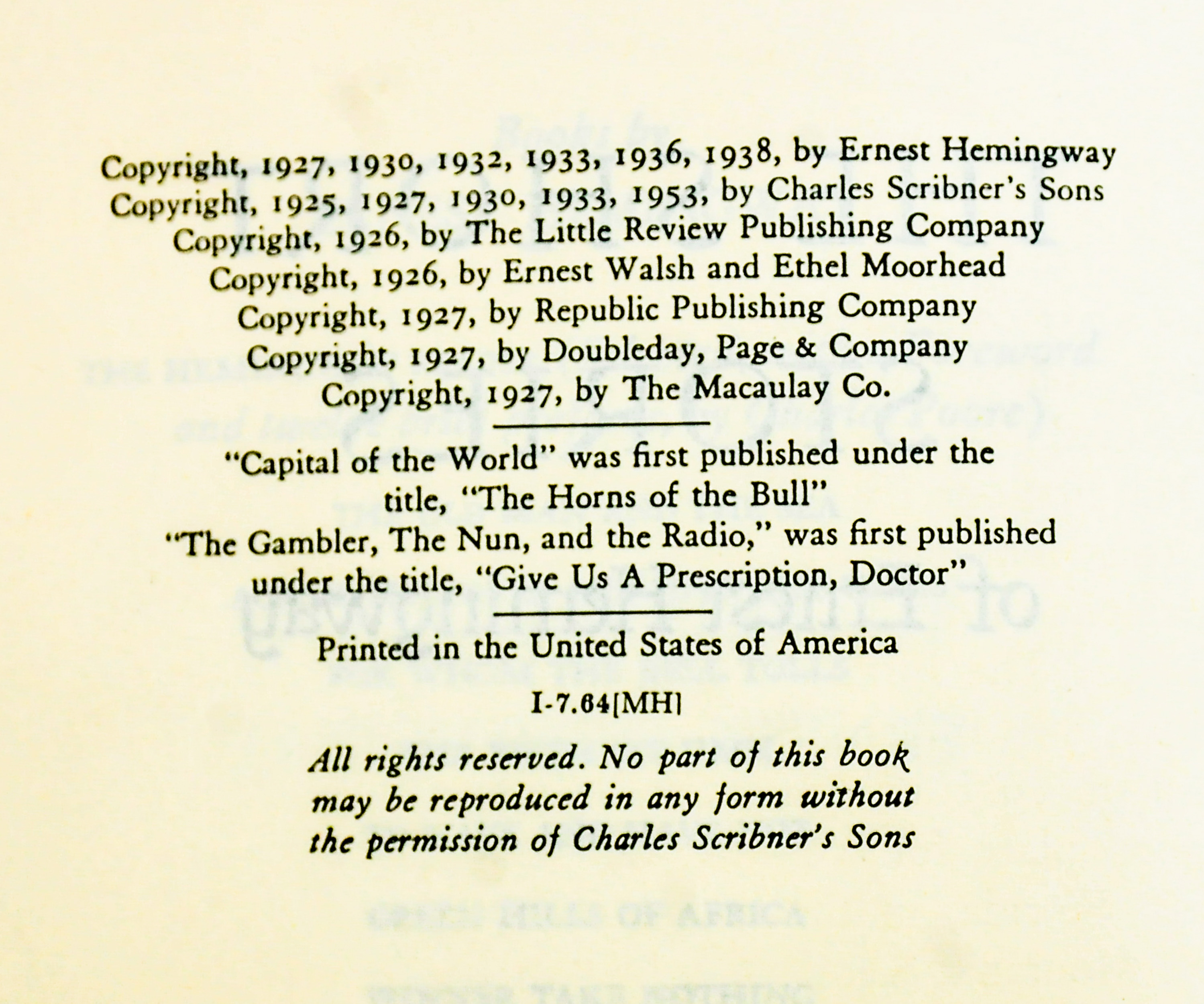 Collection of Vintage Books