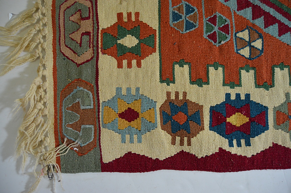 Handwoven Turkish Wool Rug