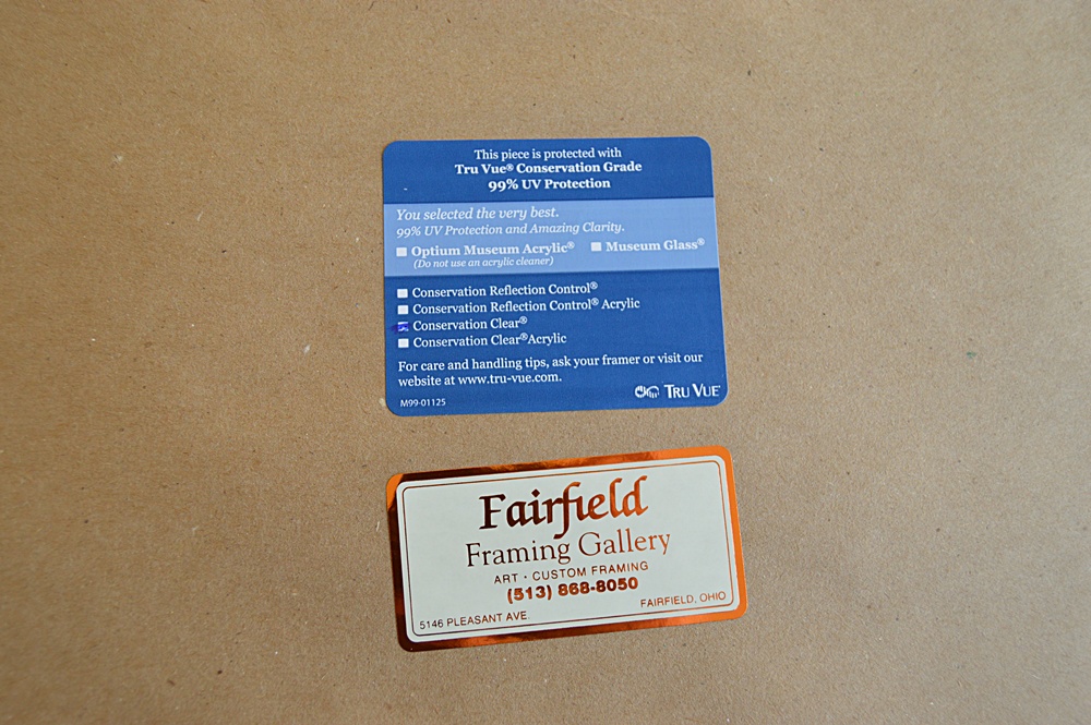 Framed Chinese Embroidered Textile, Signed