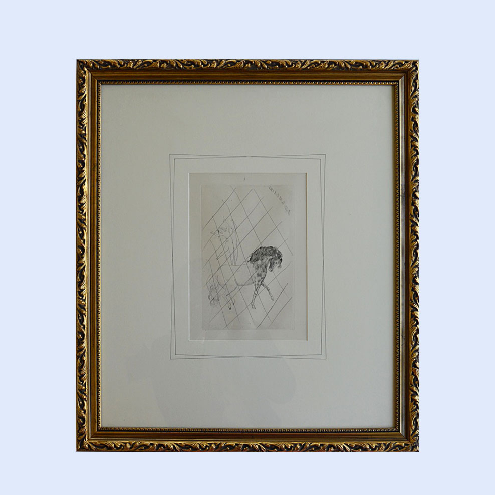 "Au Cirque" Restriked Etching After Pablo Picasso