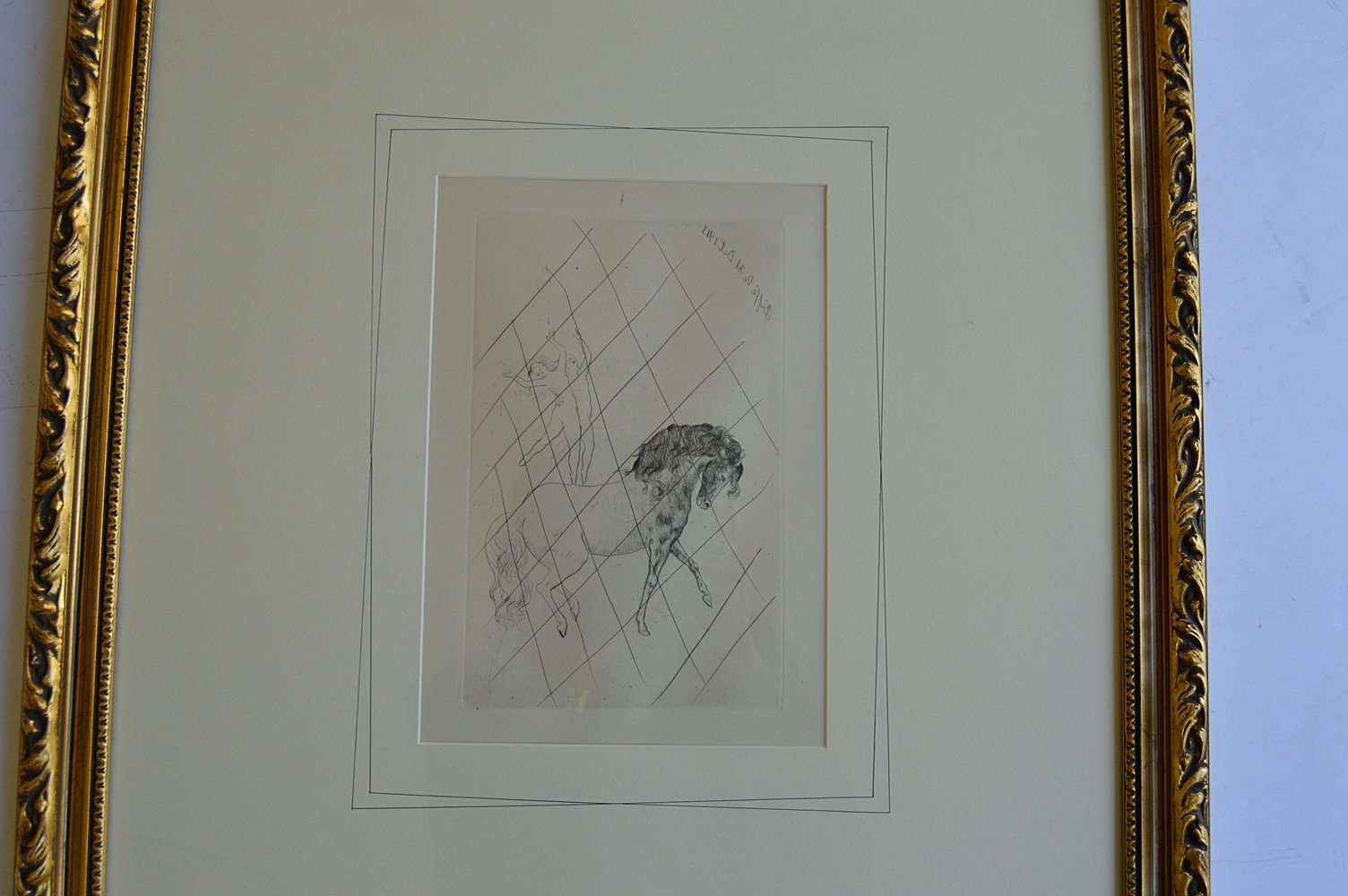 "Au Cirque" Restriked Etching After Pablo Picasso