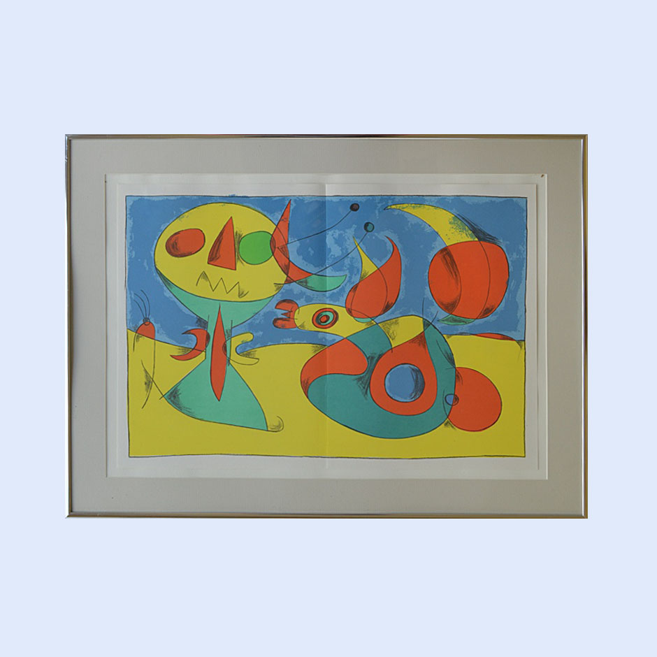 Miro "Oiseau Zéphyr" Lithograph