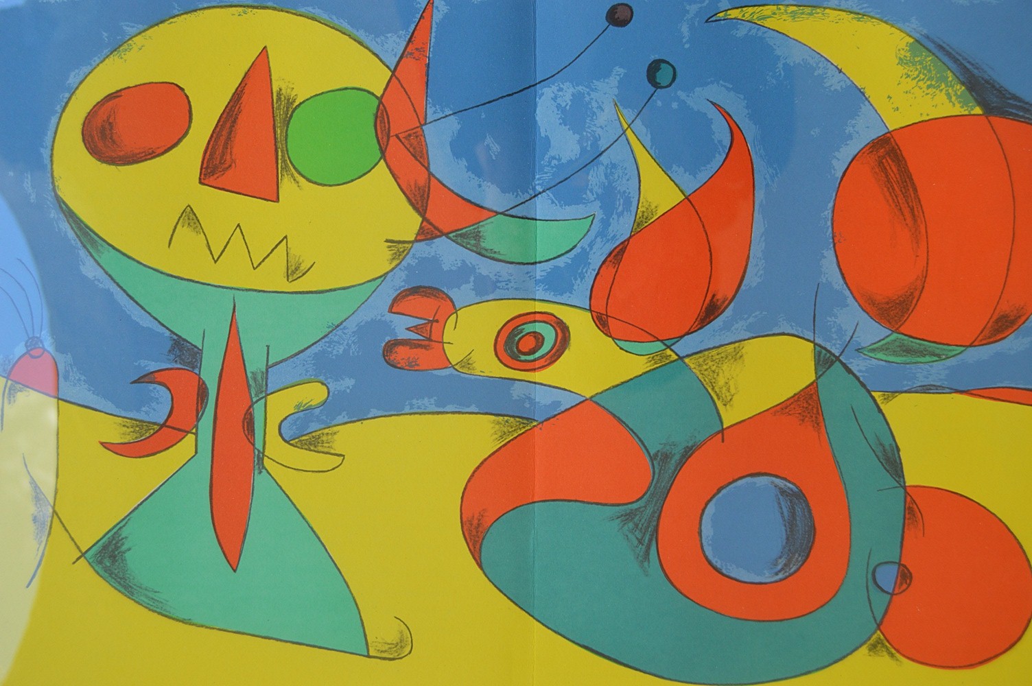 Miro "Oiseau Zéphyr" Lithograph