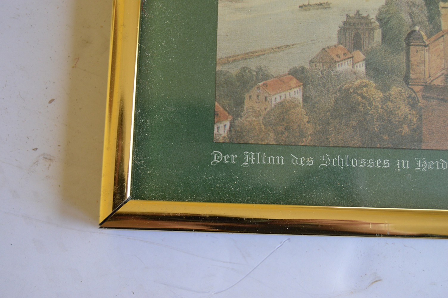 Framed "Alt Heidelberg" Poster
