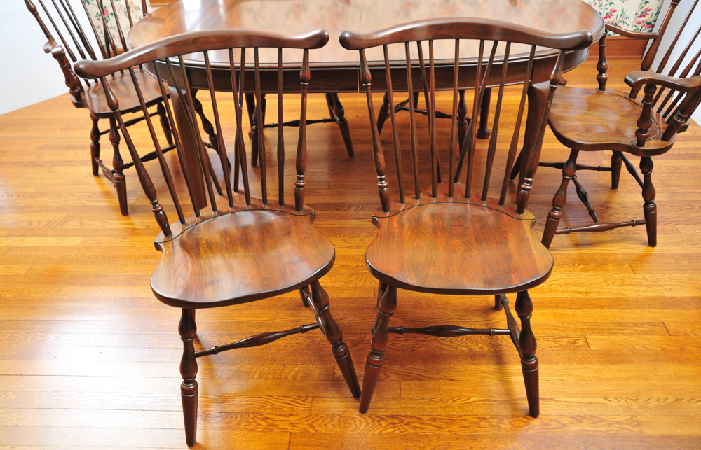 Pennsylvania House Solid Cherry Dining Table and Chairs