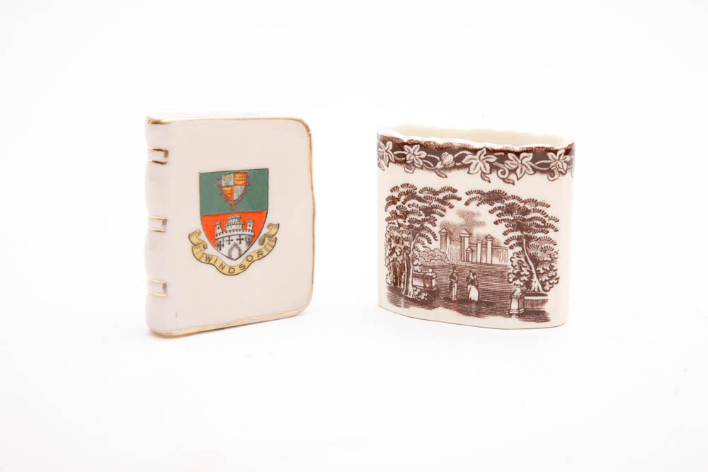 Petite Porcelain Figurines, Including Spode