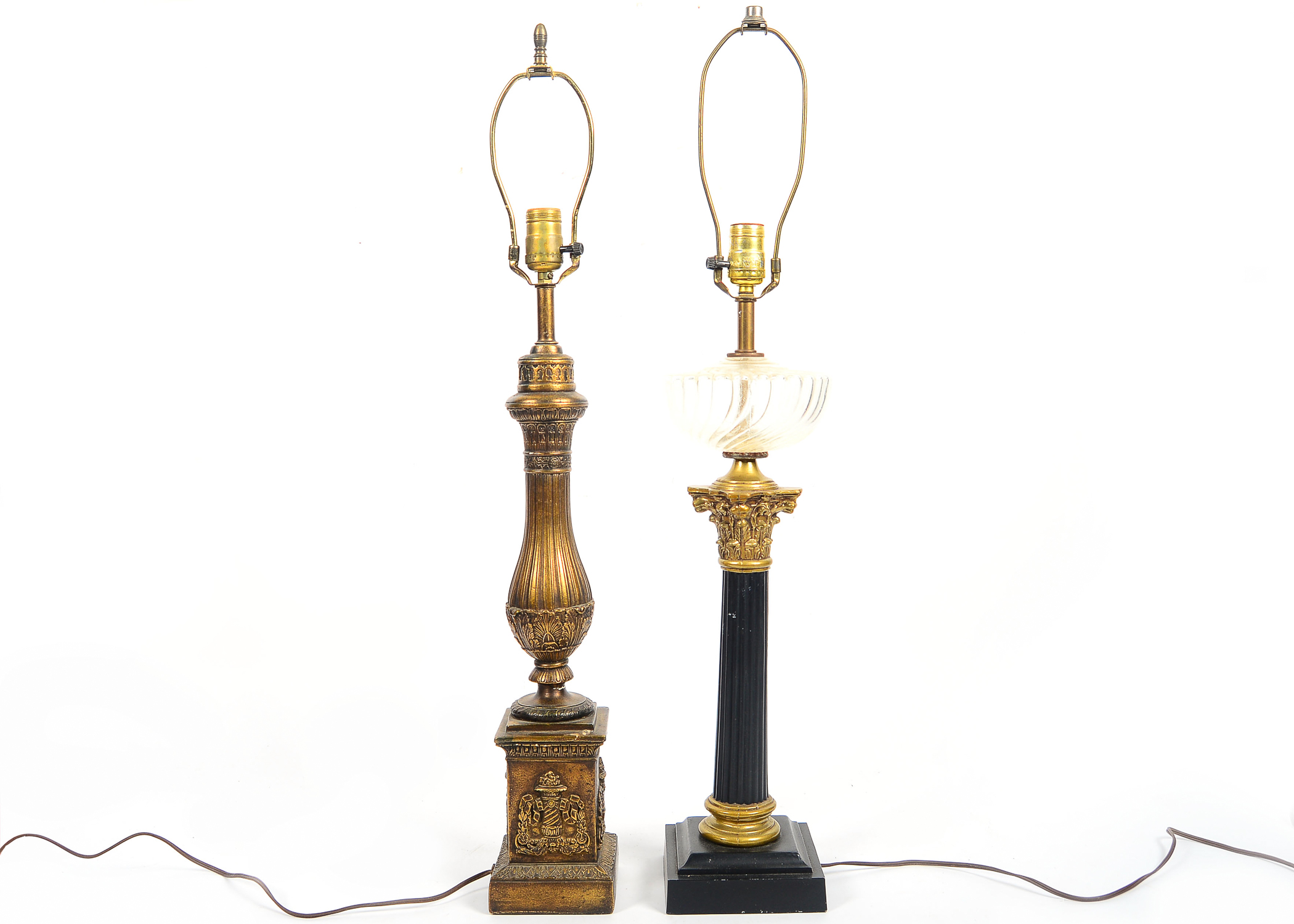 Two Decorative Table Lamps