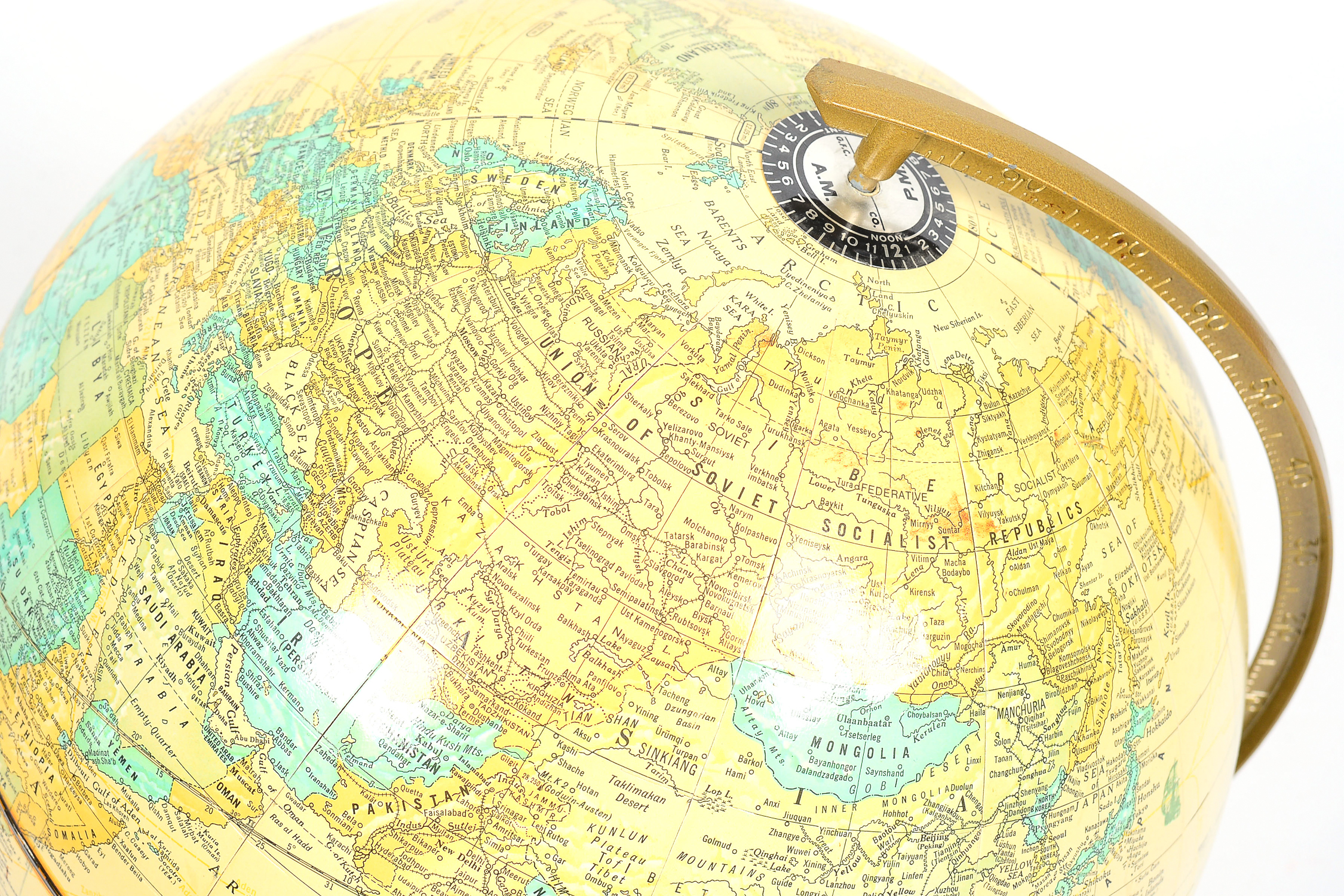 Vintage "Imperial" George F. Cram Globe