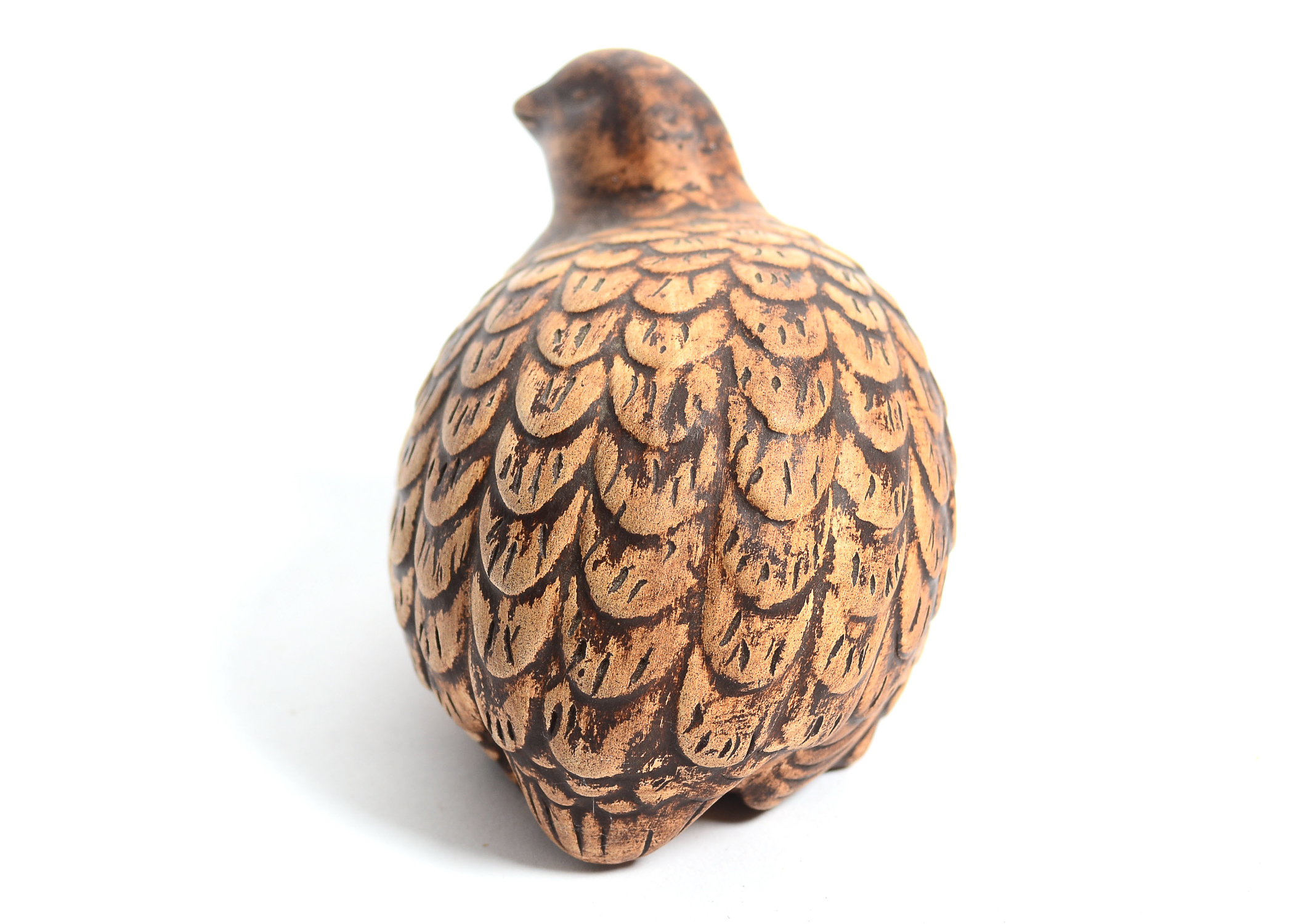 Pair of Ceramic Partridge Figurines