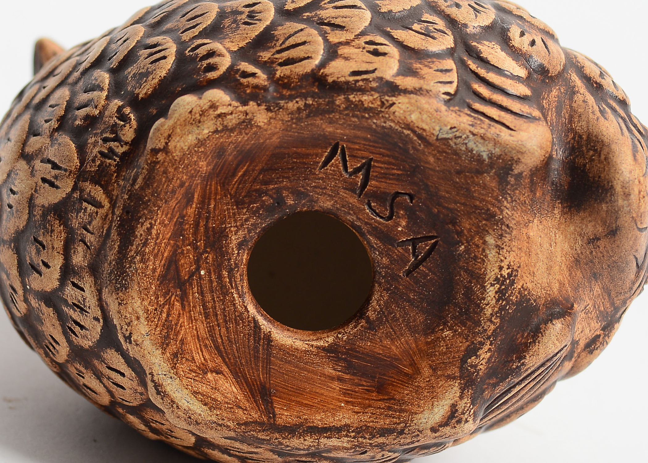 Pair of Ceramic Partridge Figurines