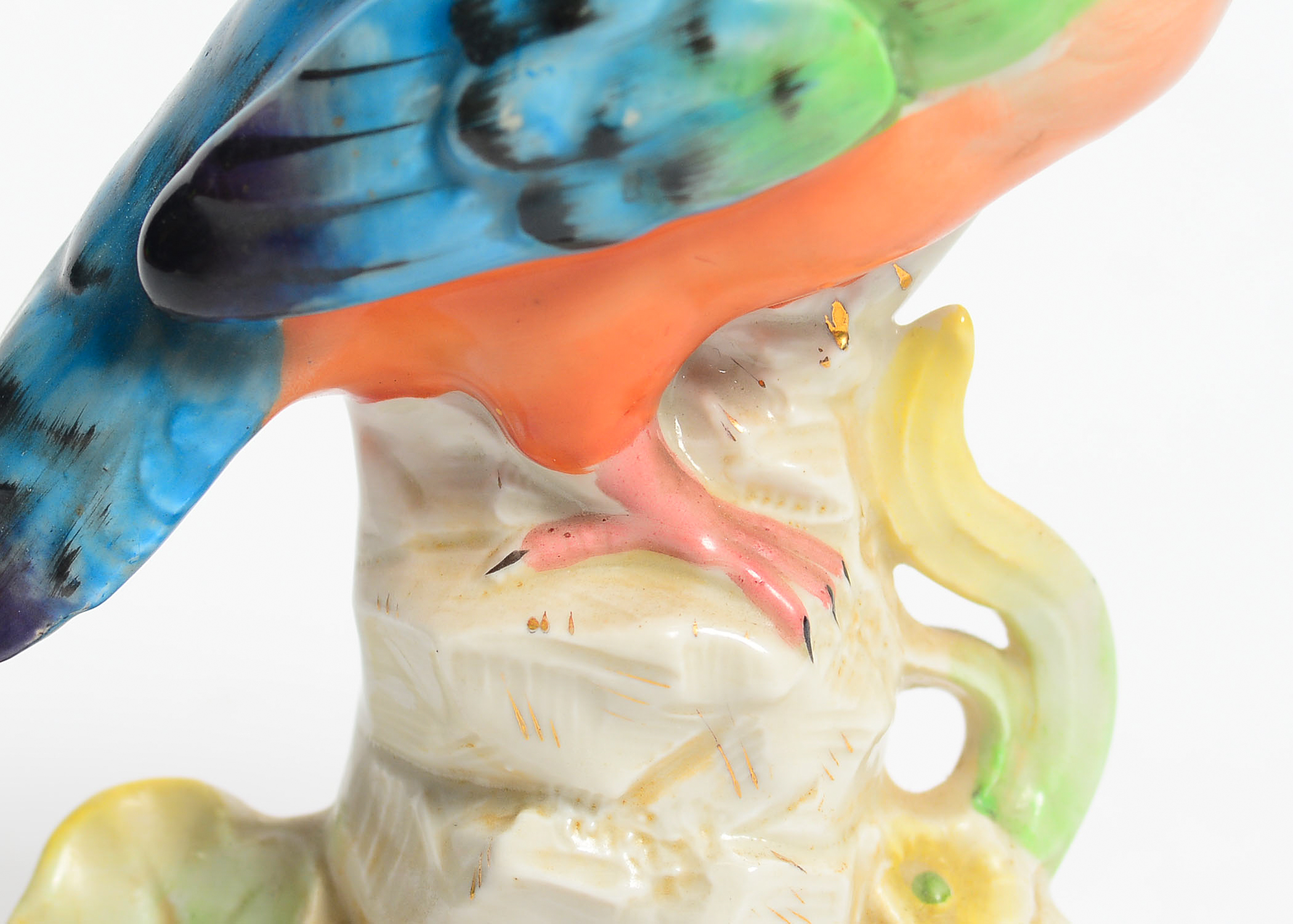 Pair of Porcelain Bird Figurines