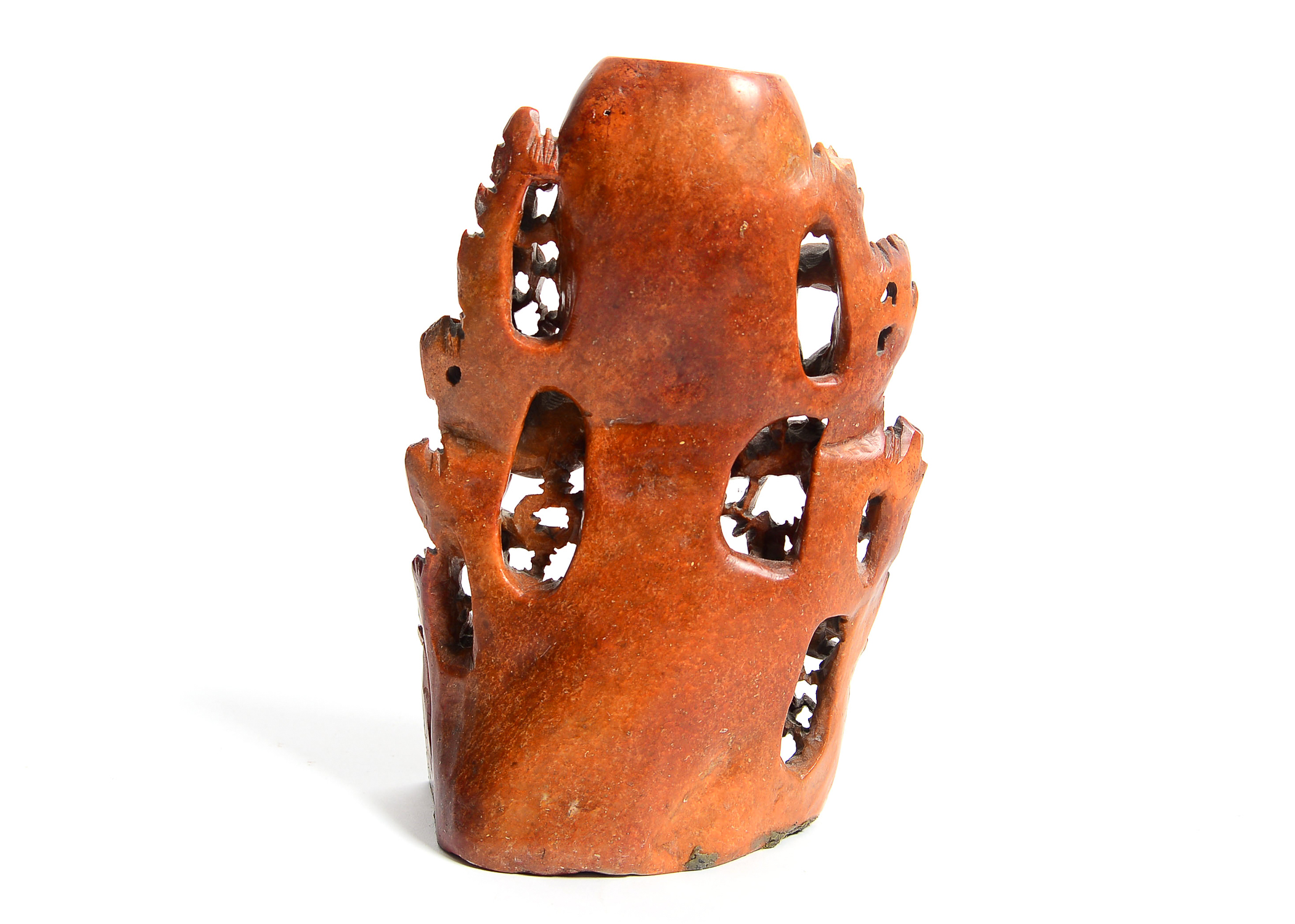 Carved Soapstone Japanese Sculpture