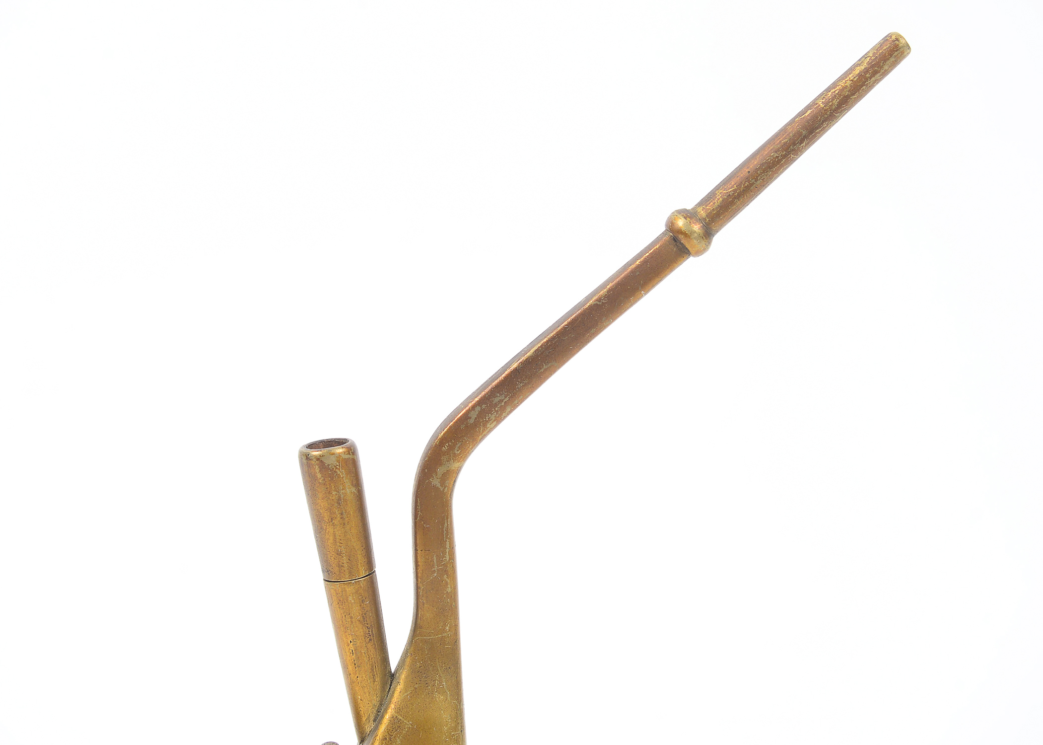 Pair of Brass Incense Holders