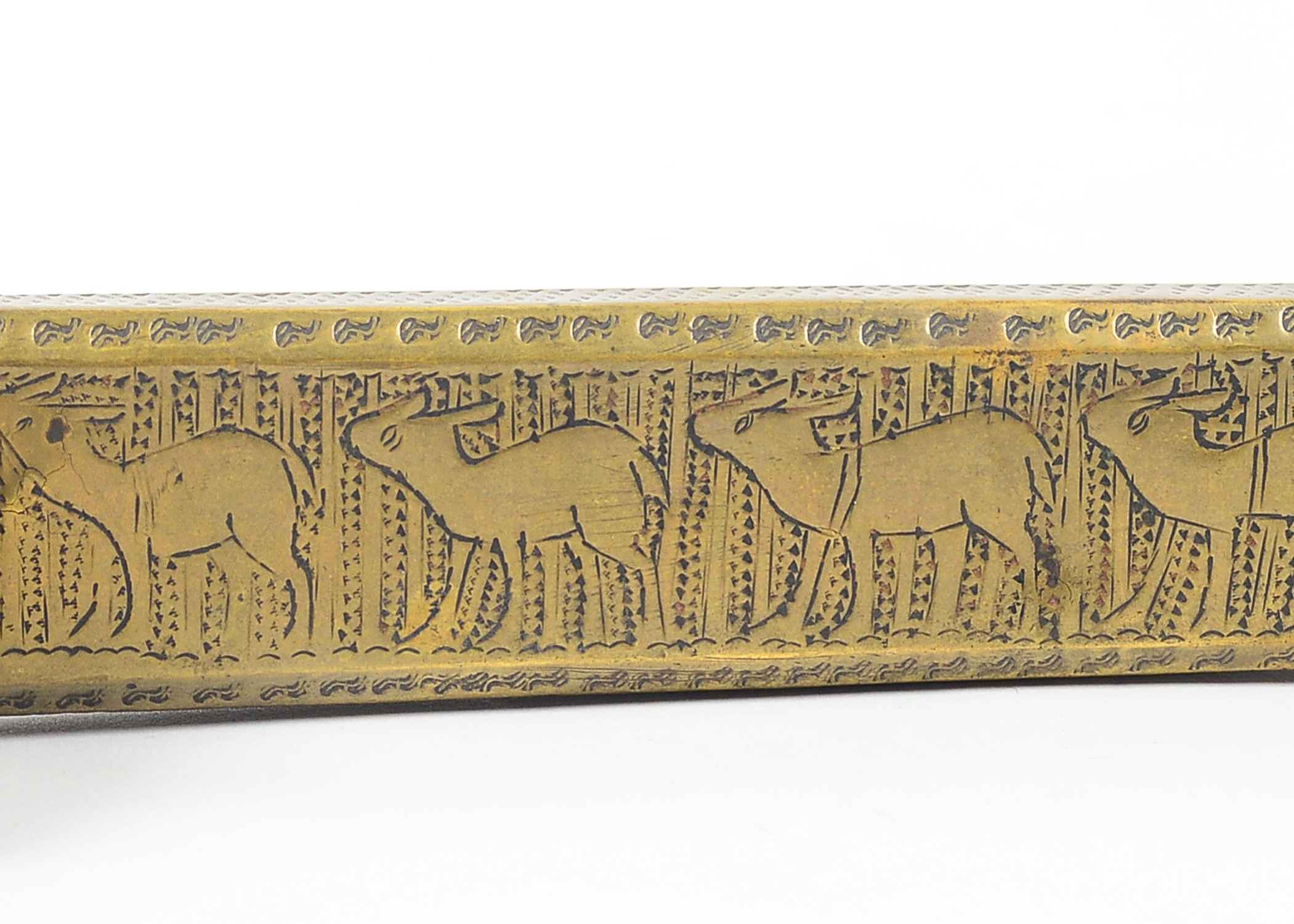 Pair of Brass Incense Holders