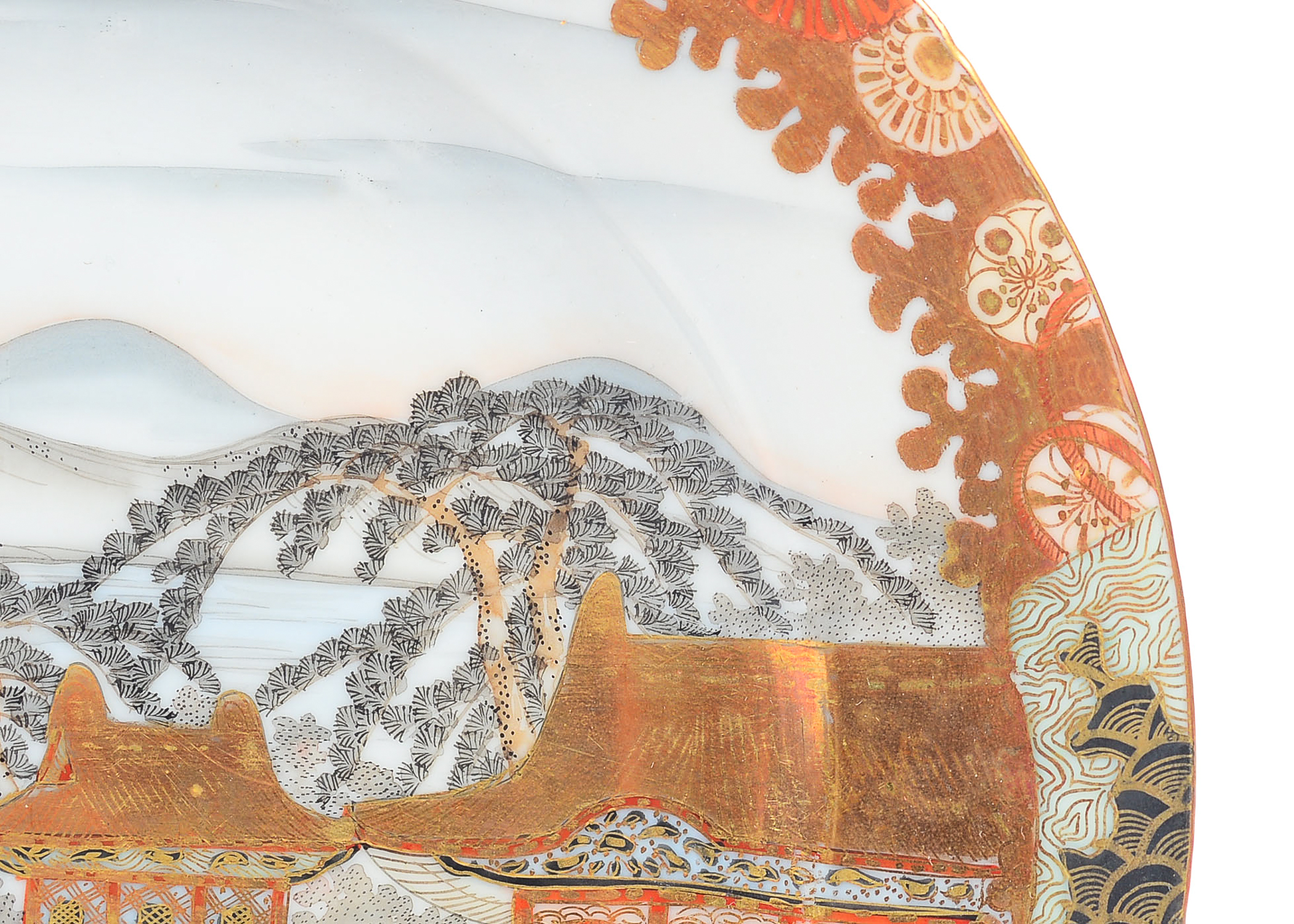 Hand Painted Japanese China Plates