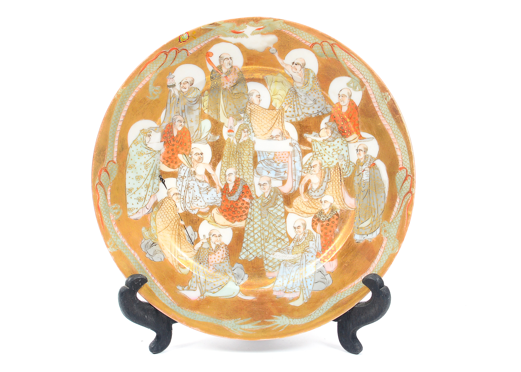 Hand Painted Japanese China Plates