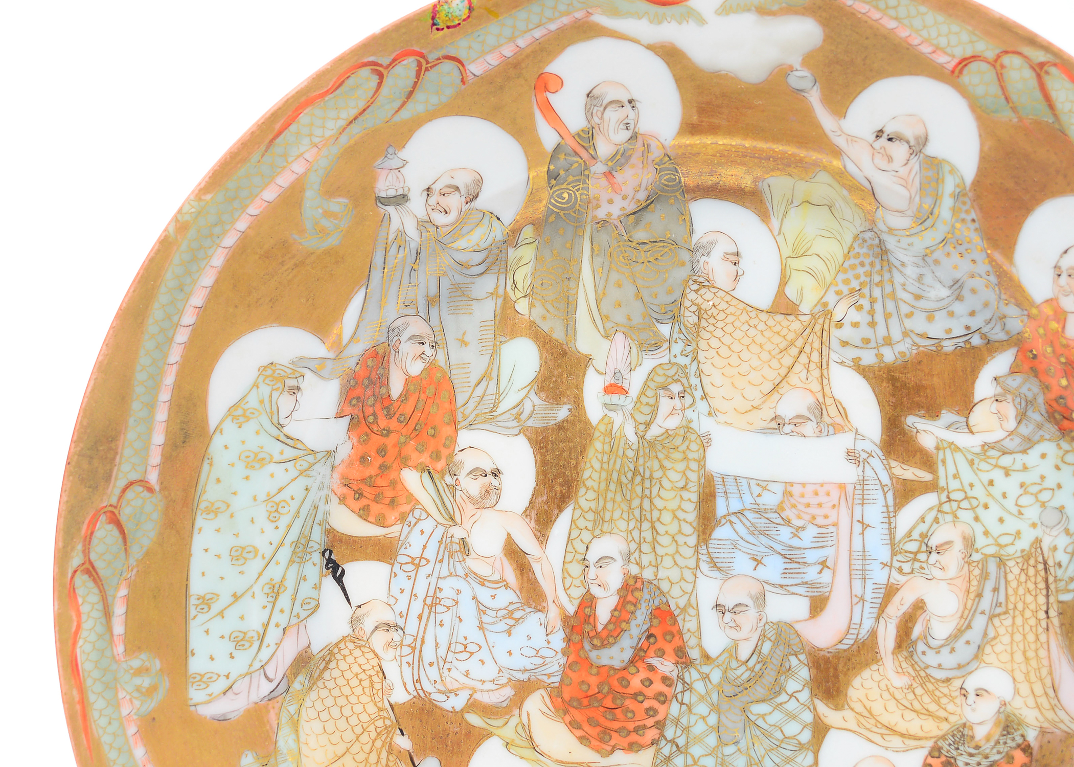 Hand Painted Japanese China Plates