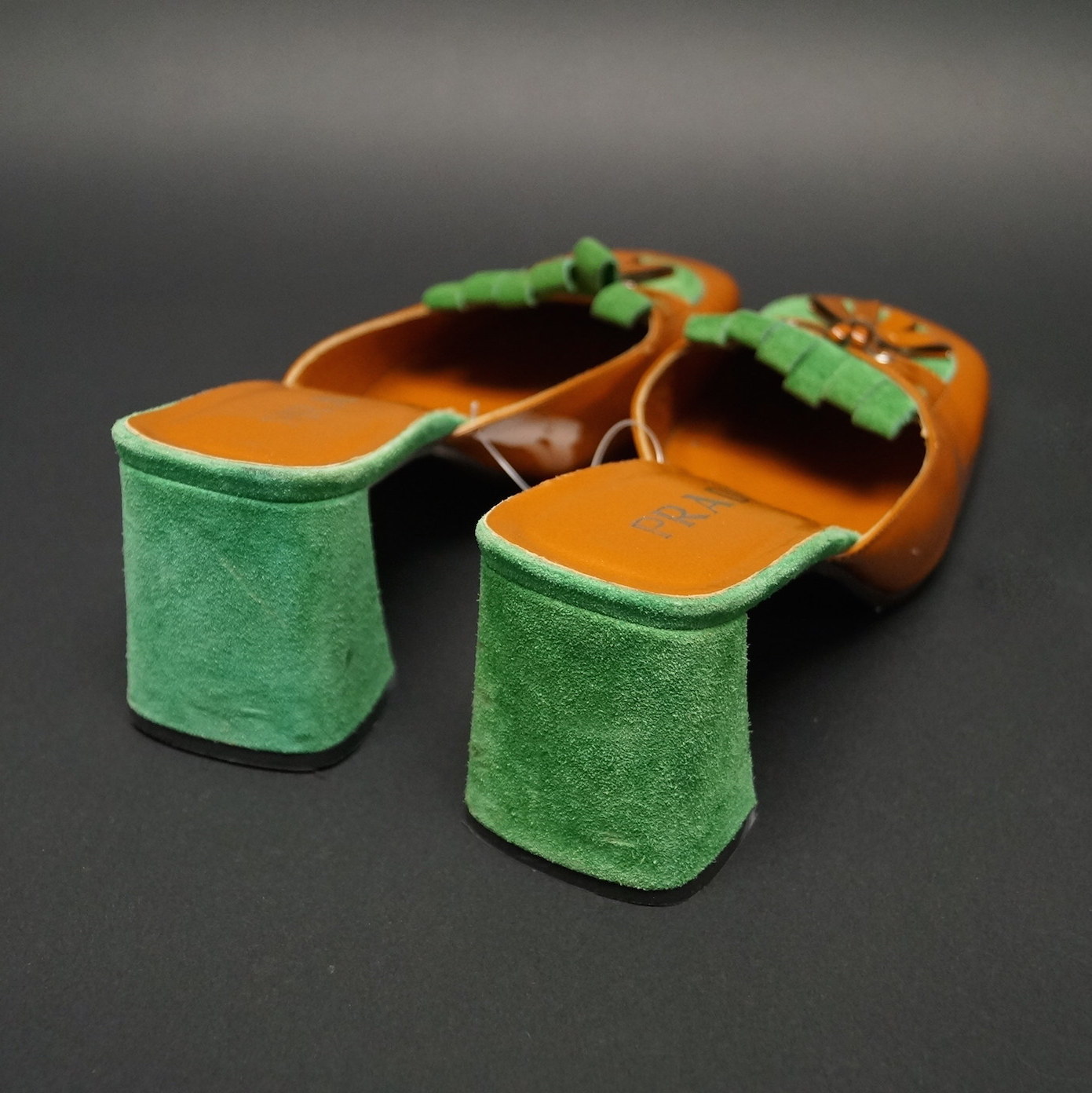 Prada Mules and Gucci Sandals, Size 36.5 and 5.5