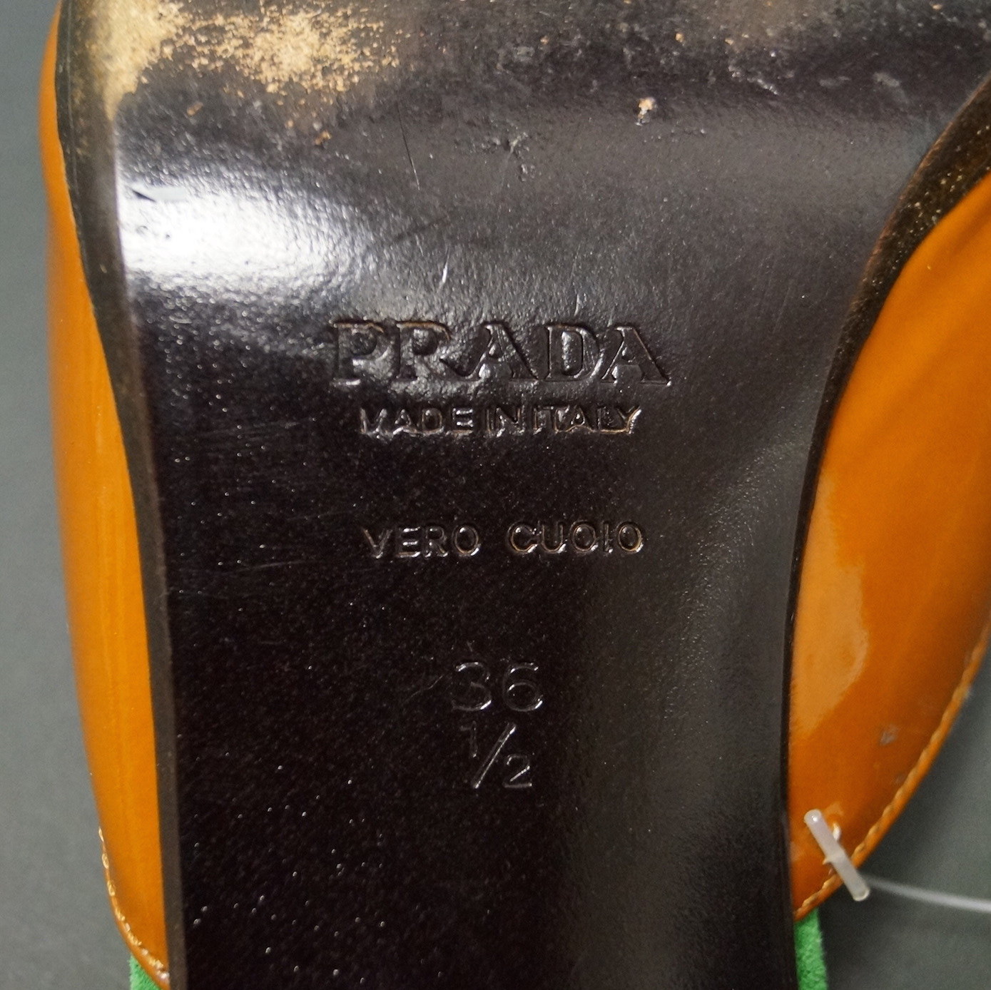 Prada Mules and Gucci Sandals, Size 36.5 and 5.5