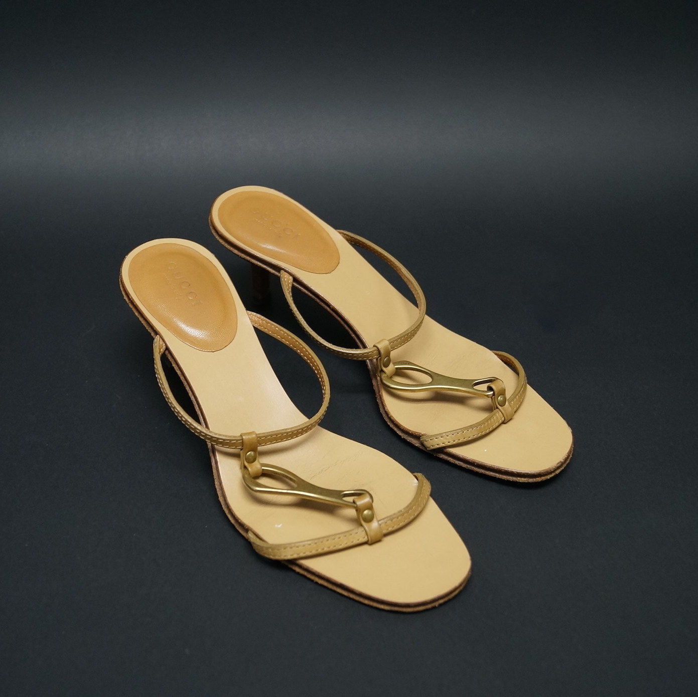 Prada Mules and Gucci Sandals, Size 36.5 and 5.5