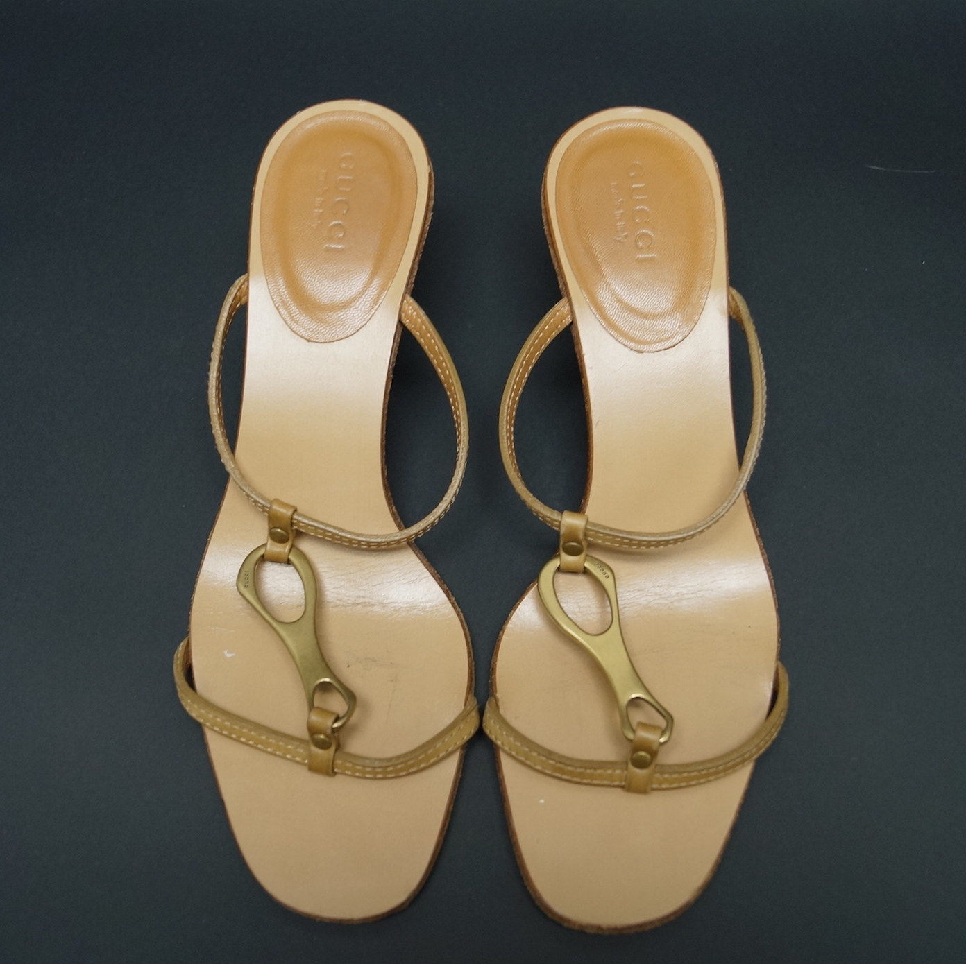 Prada Mules and Gucci Sandals, Size 36.5 and 5.5