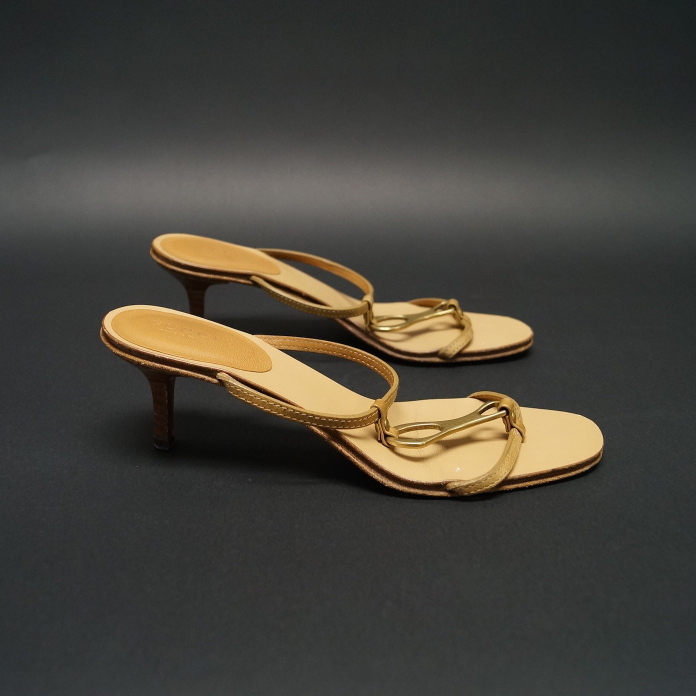 Prada Mules and Gucci Sandals, Size 36.5 and 5.5