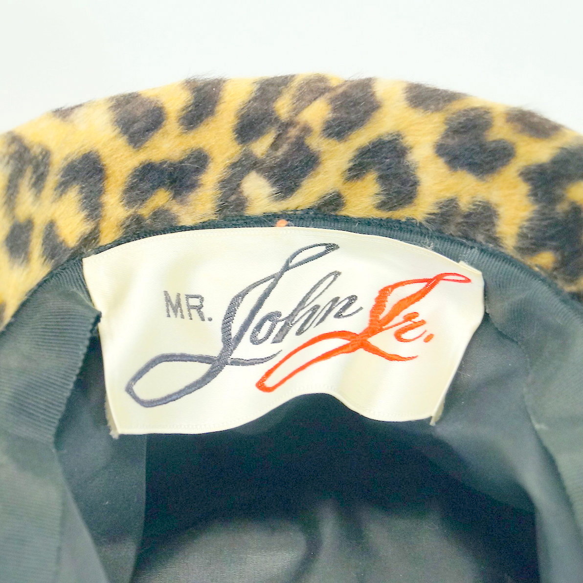 Vintage Mr. John Jr. Hat and Hat Box