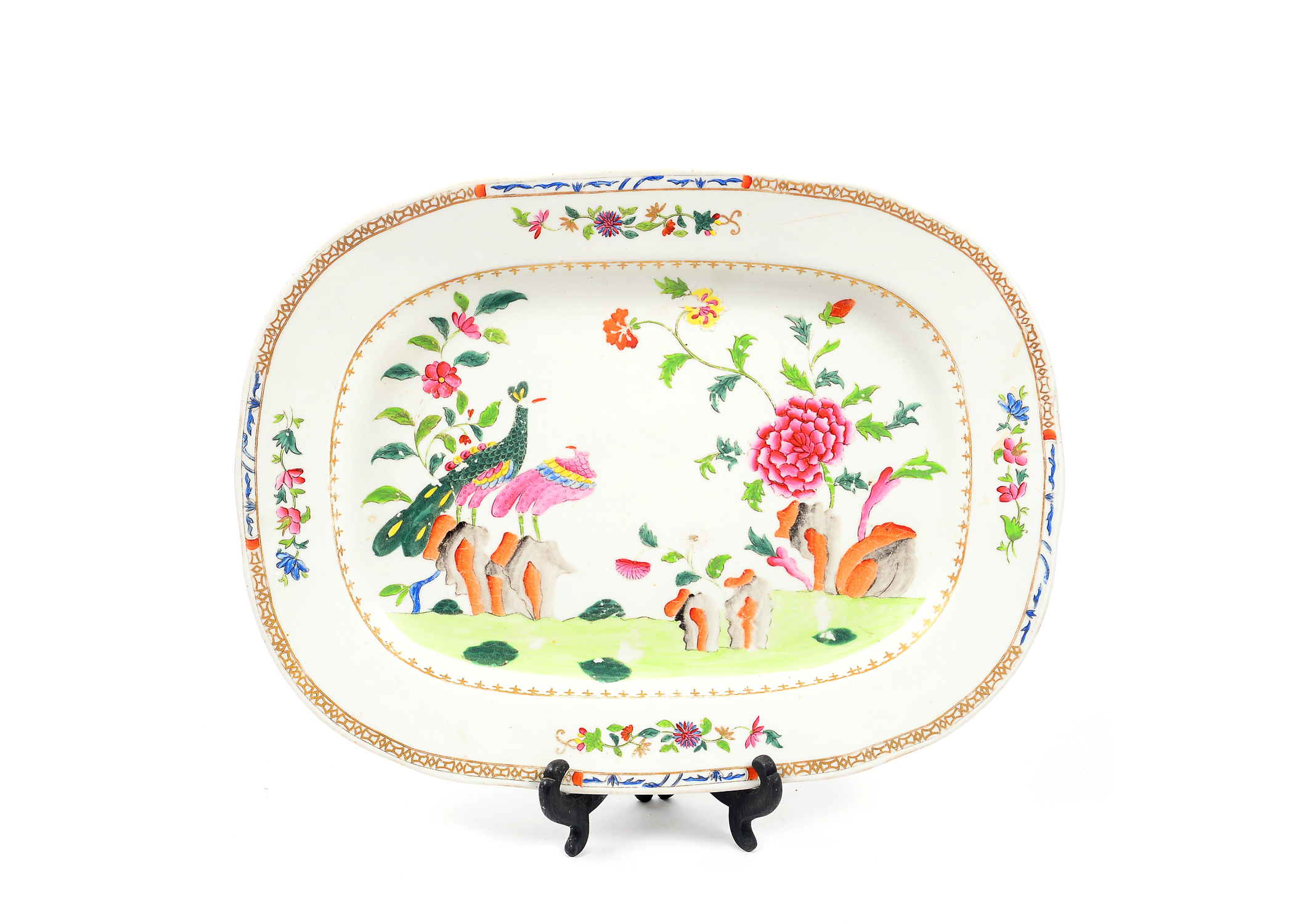 Hand Painted Japanese Platter