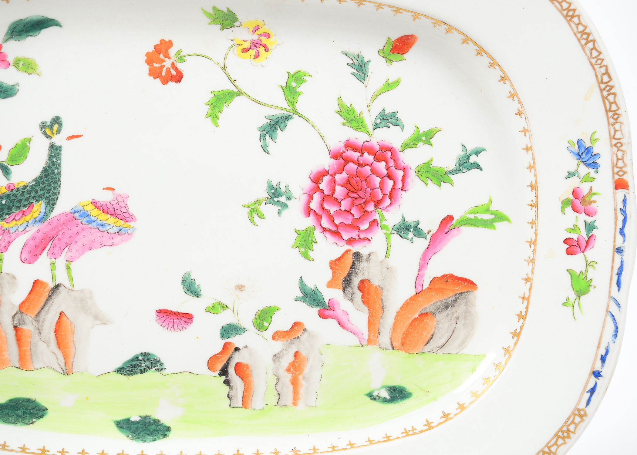 Hand Painted Japanese Platter