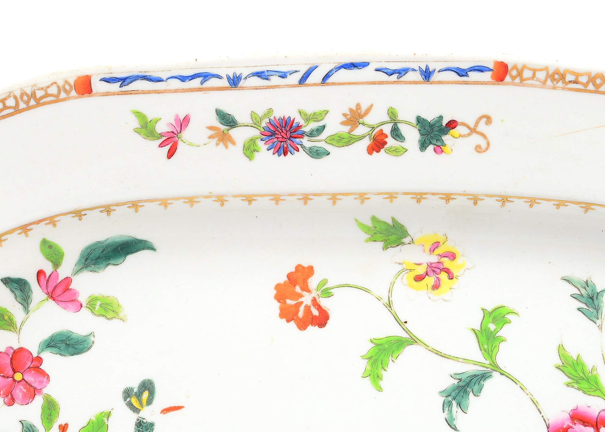 Hand Painted Japanese Platter
