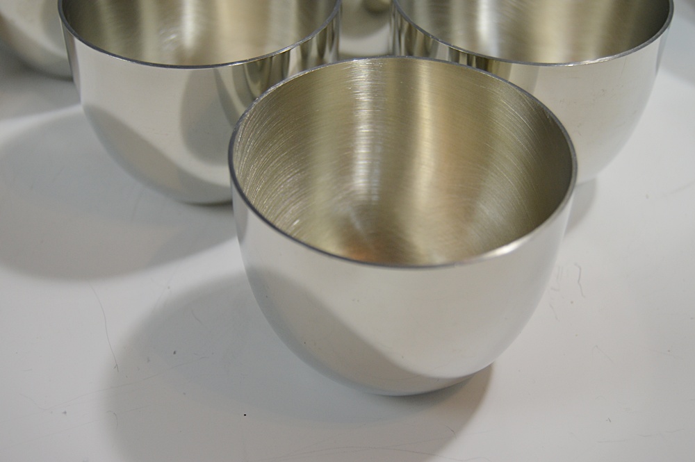 Set of Twelve Kirk Stieff Pewter Jefferson Cups