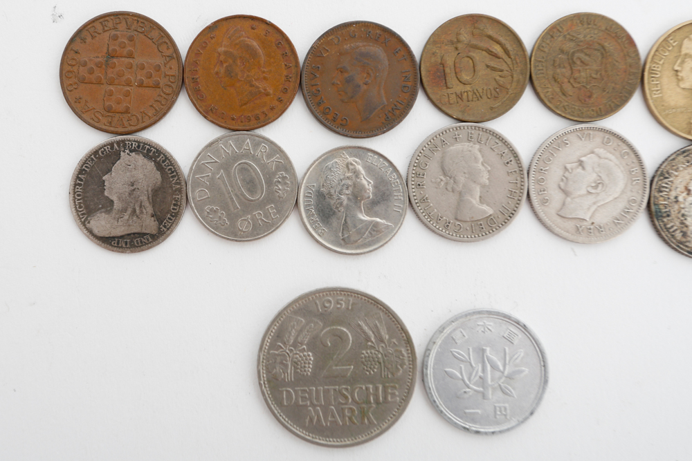 World Traveler's Coin Assortment