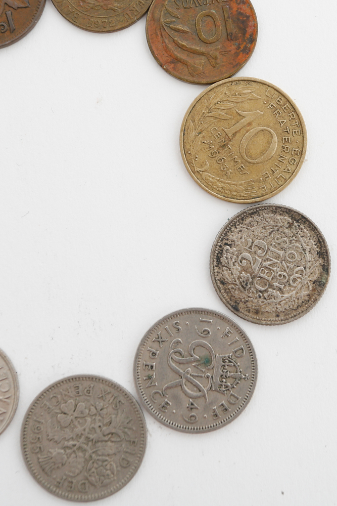 World Traveler's Coin Assortment