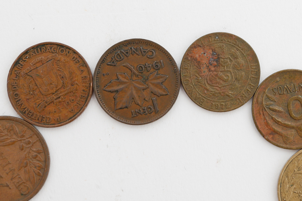 World Traveler's Coin Assortment