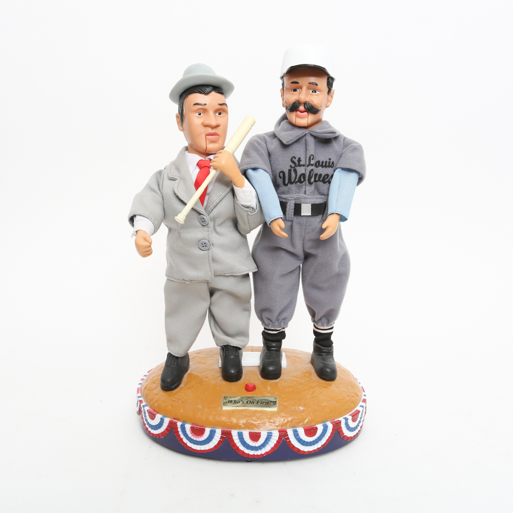 Abbott and Costello "Who's On First" Limited Collector's Edition Mechanical Dolls