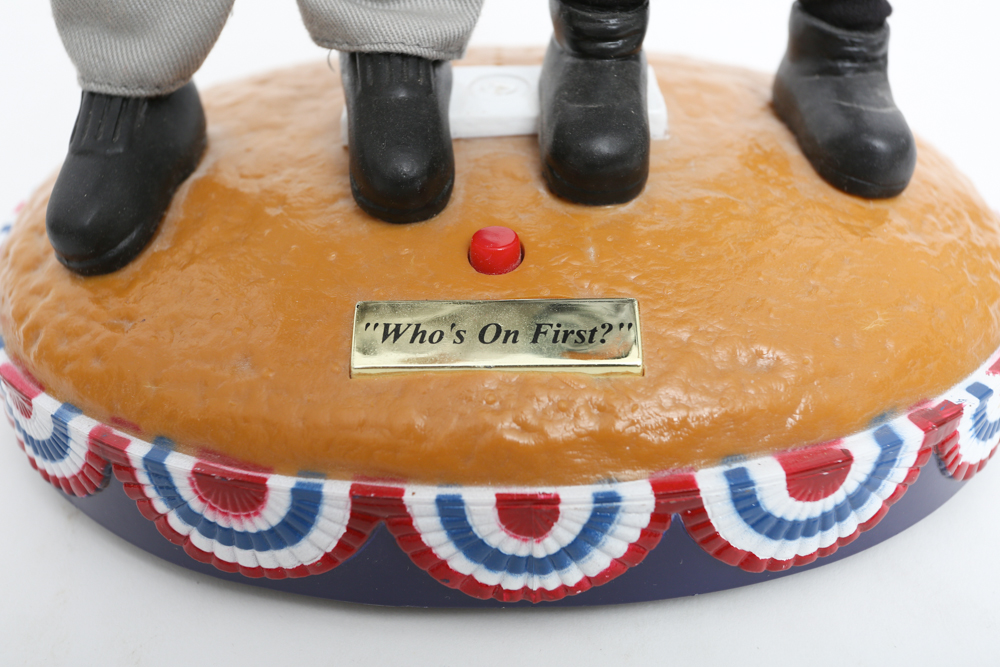 Abbott and Costello "Who's On First" Limited Collector's Edition Mechanical Dolls