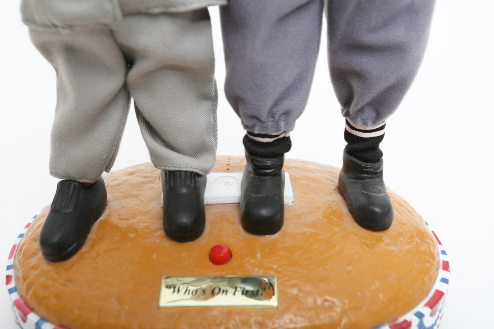 Abbott and Costello "Who's On First" Limited Collector's Edition Mechanical Dolls